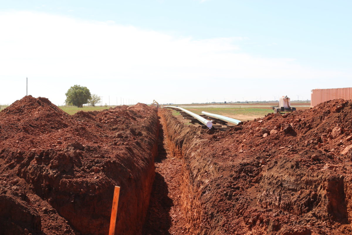 Pipeline Construction, Ditch