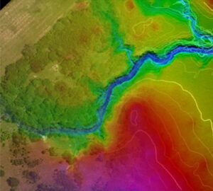 LiDAR data, DEM, DTM, Contours