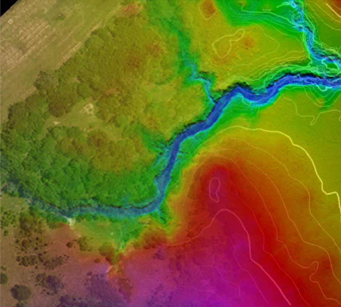 LiDAR to Contours Mobile | Gateway Companies LLC